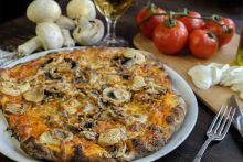 ArVolo Pizza rossa Funghi
