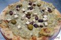 Focaccia Crema Carciofi Tofu affumicato Olive verdi
