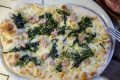 ArVolo Pinsa broccoletti salsiccia e pecorino romano