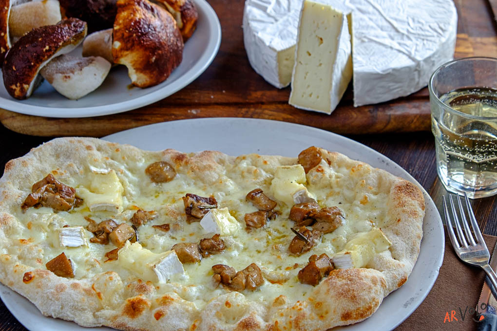 ArVolo Pinsa Funghi Porcini e Brie