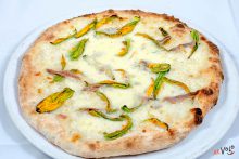 ArVolo Pizza bianca Fiori di Zucca ed Alici