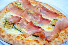 ArVolo Pizza bianca Provola affumicata Speck e Zucchine grigliate