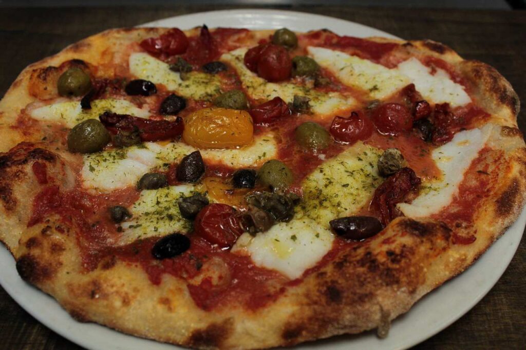 Pizza Baccalà