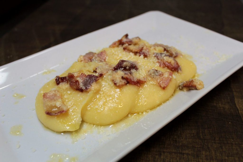 Polenta alla gricia