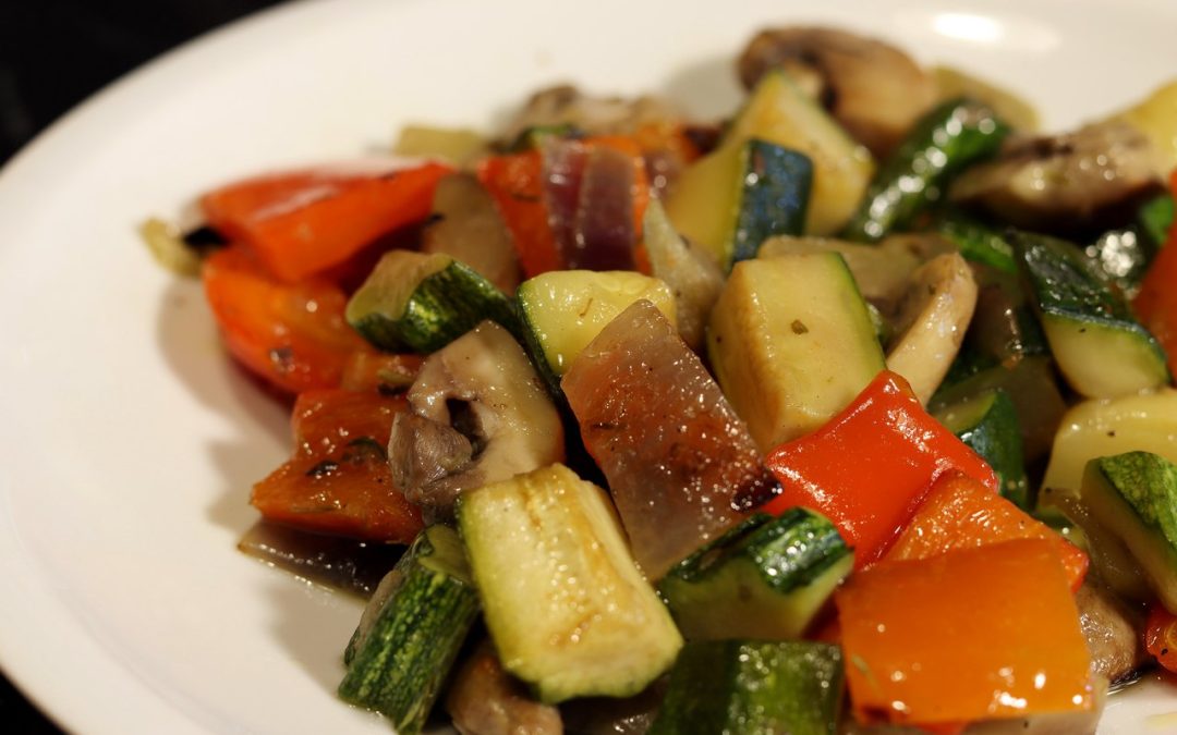 Mix verdure all'ortolana saltate in padella