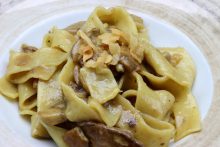 Pappardelle ai funghi porcini
