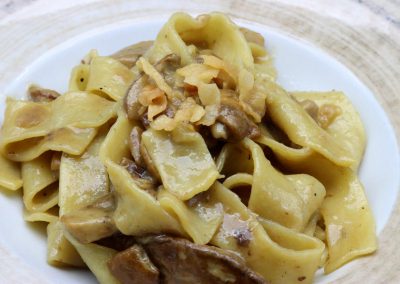 Pappardelle ai funghi porcini