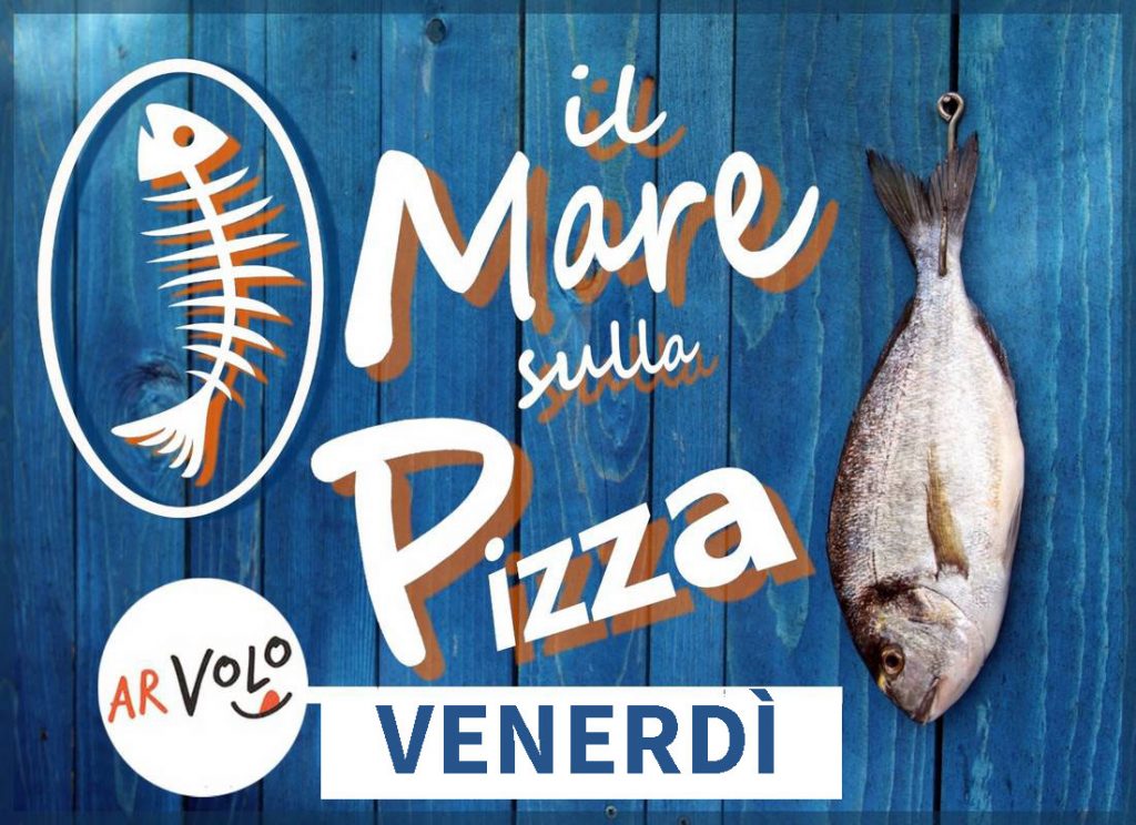 il mare sulla pizza
