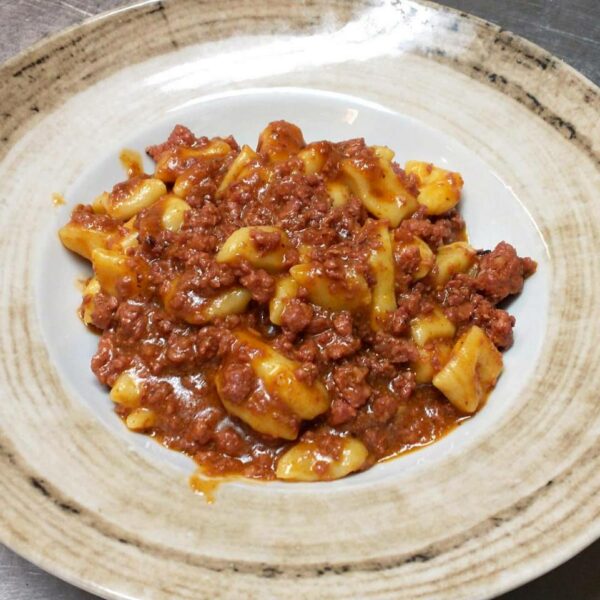 Gnocchi di patate al ragù