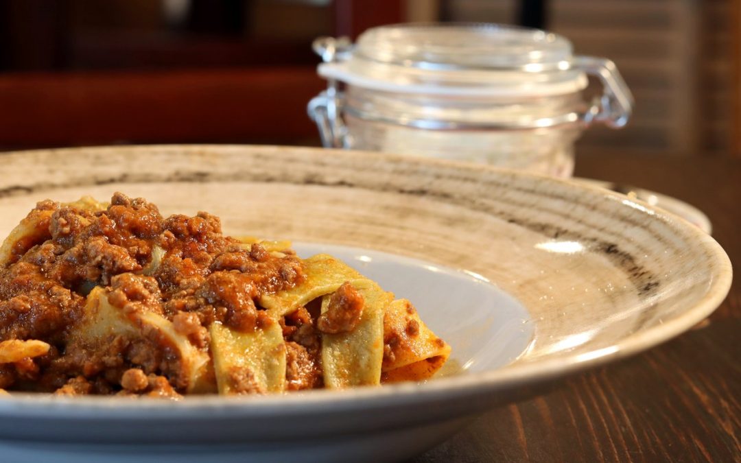 Pappardelle al ragù di Manzo danese