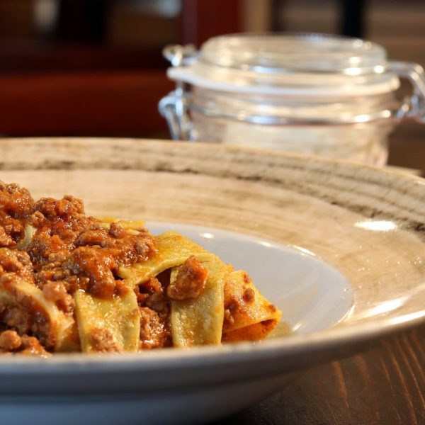 Pappardelle al ragù di Manzo danese