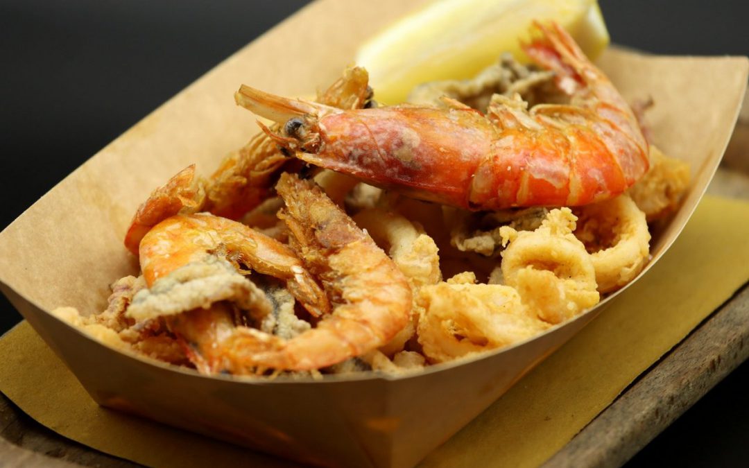 Frittura di Calamari e mazzancolle