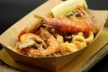 frittura di calamari, gamberi ed alici