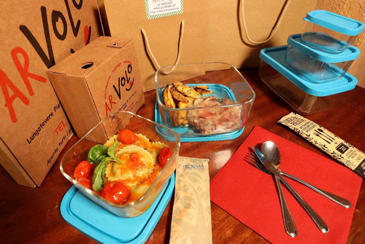 ArVolo Pyrex per l'Asporto