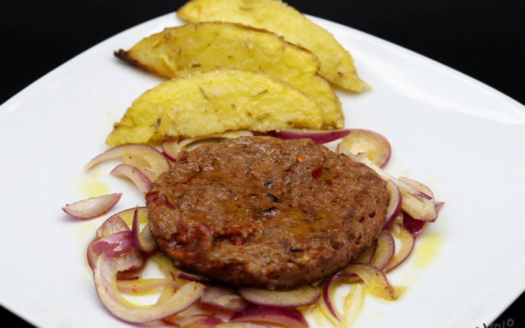 Hamburger di fegato piccante e cipolla